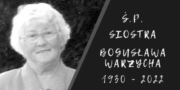 Zmarła s. Bogusława Warzycha